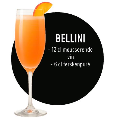 Bellini Cocktail Opskrift