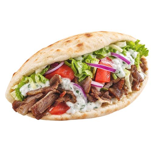 Kebab i pitabrød